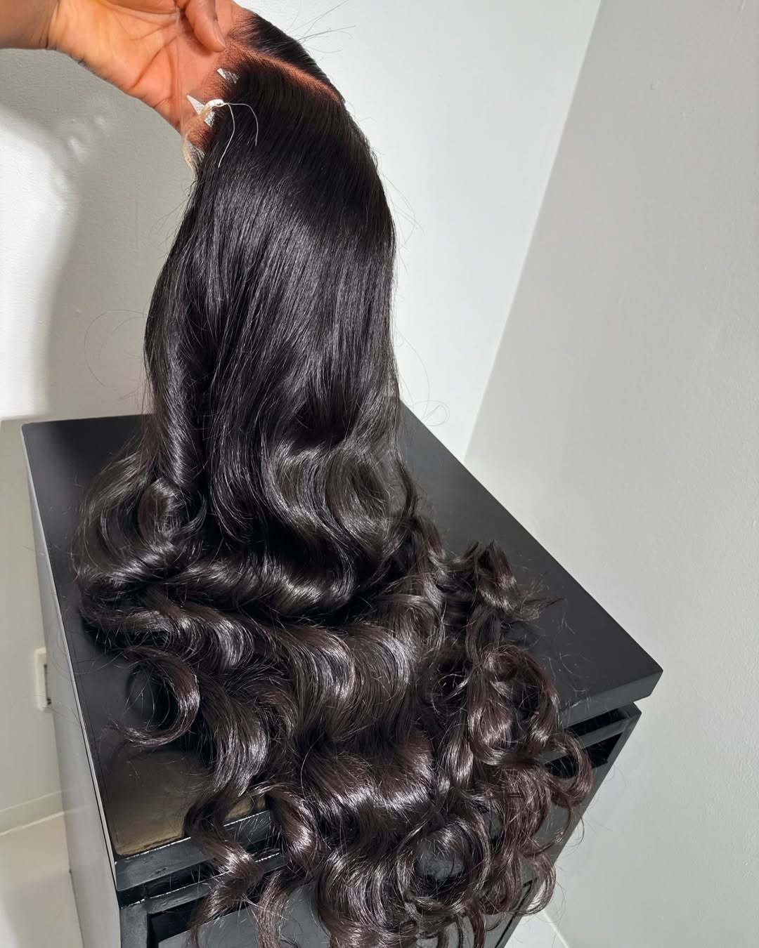 Glueless Wear And Go Human Hair Wig - باروكة شعر طبيعي هندية بكثافة 250،