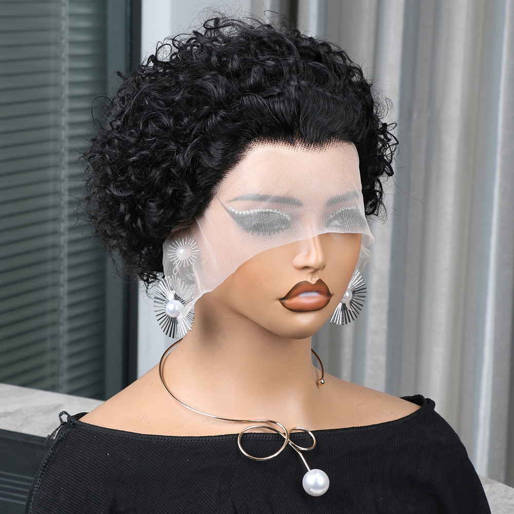 Short Pixie Cut Wig Human Hair Cheap - شعر مستعار بيكسي كوت من الشعر