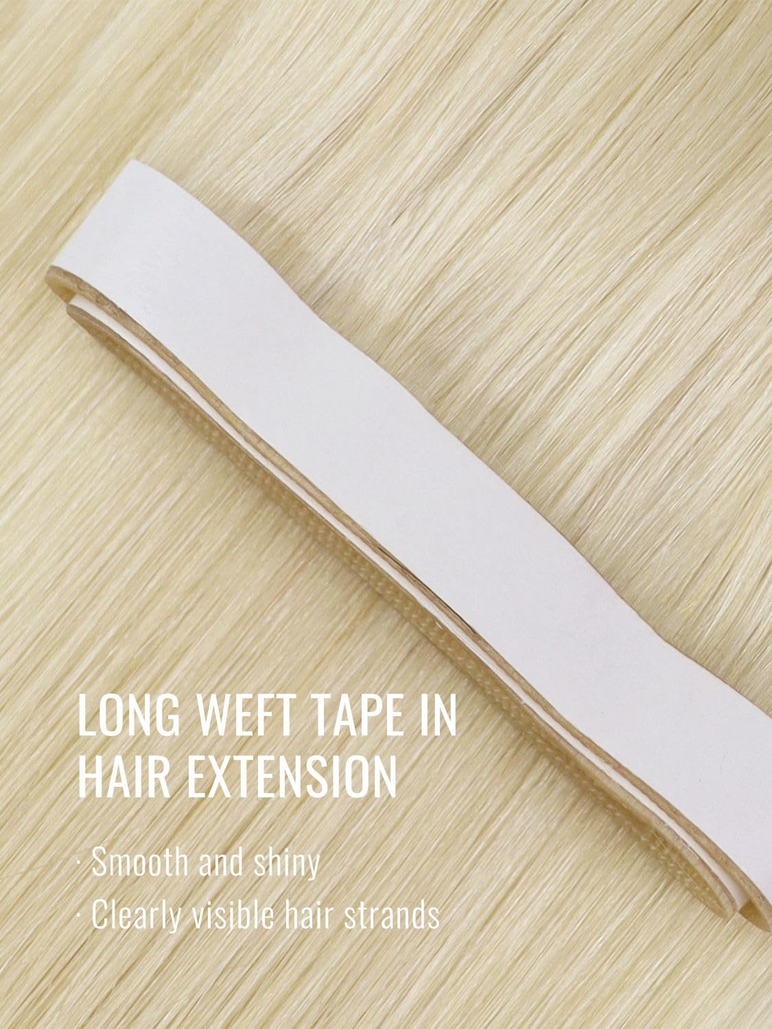 شريط موريسو في وصلات شعر لحمة  - مراجعة Invisible Tape In Extensions Real Hair وسعره